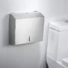 AK40 Serviette Dispenser | Mirror Finish Stainless Steel Wall-Mounted Paper Towel Holder