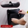 N068B – Jumbo Stainless Steel Serviette Dispenser – Black 3 Jumbo Serviette Dispenser | Matte Black SUS304 Stainless Steel Wall-Mounted Paper Towel Holder