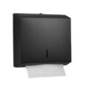 N068B – Jumbo Stainless Steel Serviette Dispenser – Black 9 Jumbo Serviette Dispenser | Matte Black SUS304 Stainless Steel Wall-Mounted Paper Towel Holder