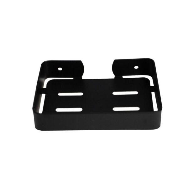 N092-B ( ZD006-SS304 Soap Dish – Black 136x97mm ) SS304 Matte Black Soap Dish | 136 mm x 97 mm Rectangular Wall-Mounted Holder