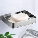 SS304 Mirror Soap Dish | Stainless Steel Wall-Mounted Soap Saver