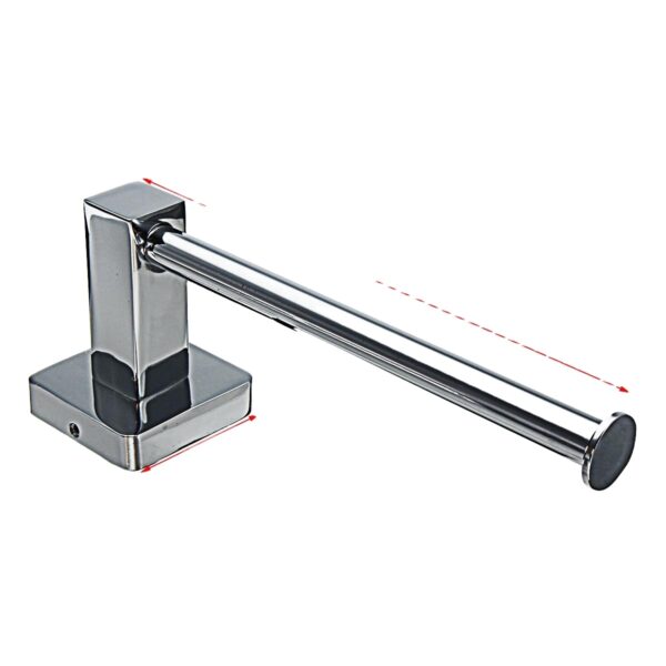 Tissue Holder | 3828 Mirror Finish SS304 Stainless Steel Paper Holder with Square Base