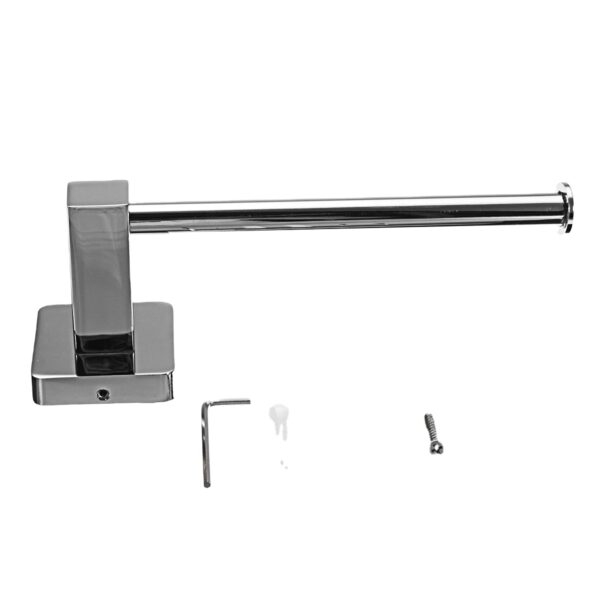 Tissue Holder | 3828 Mirror Finish SS304 Stainless Steel Paper Holder with Square Base