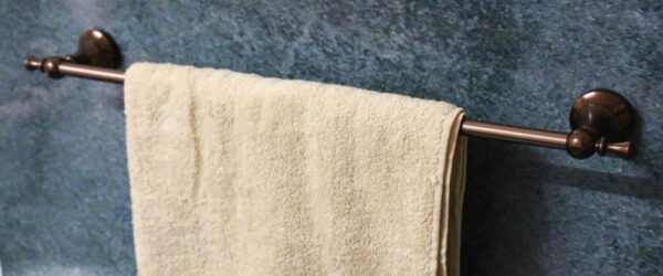 AC High Density Single Towel Bar | 60cm Antique Copper Traditional Designer Rail