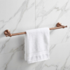 AC High Density Single Towel Bar | 60cm Antique Copper Traditional Designer Rail