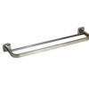 Double Towel Bar | 60cm Stainless Steel Dual-Rail Rack with Square Base