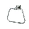 SLIM Premium Slim Towel Ring | SS304 Stainless Steel Trapezoidal Holder with Square Base