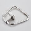 SLIM Premium Slim Towel Ring | SS304 Stainless Steel Trapezoidal Holder with Square Base