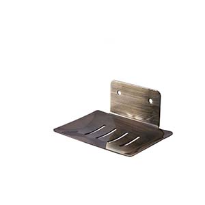 N147 AB ( SS304 Soap Holder – Antique Brass ) 3 SS304 Soap Holder | Antique Brass Designer Soap Saver