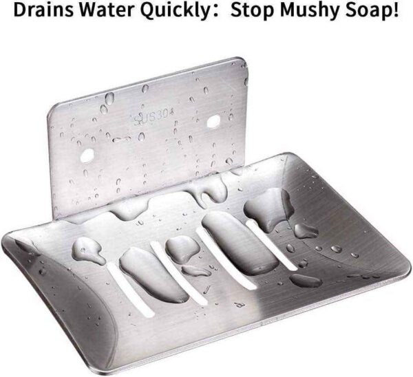 SS304 Soap Holder | Matte Finish Stainless Steel Soap Saver