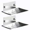 SS304 Soap Holder | Mirror-Polished Stainless Steel Soap Saver
