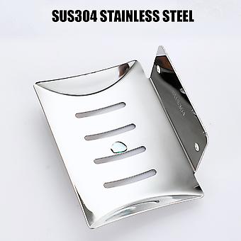 SS304 Soap Holder | Mirror-Polished Stainless Steel Soap Saver