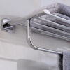 Towel Rack | 60cm Stainless Steel Tiered Shelf and Hanging Rail (K3863) SS304