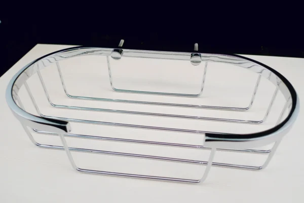 N212 ( Wire Soap Dish – Round ) 5 Wire Soap Dish | Round Stainless Steel Wall-Mounted Soap Basket