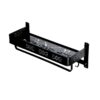 Aluminum Bathroom Shelf | 60x18cm Matte Black Multi-Purpose Storage Rack