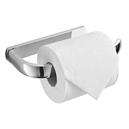 Heavy Duty Tissue Holder | SS304 Stainless Steel Wall-Mounted Paper Holder