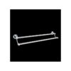 N236 – SS304 MATT , Double Towel Bar 4 Double Towel Bar | SS304 Matte Stainless Steel Dual-Rail Bathroom Rack