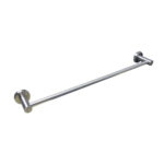 Single Towel Bar | SS304 Matte Stainless Steel Wall-Mounted Bathroom Rack