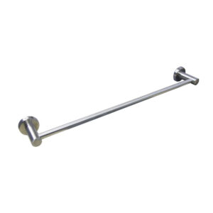 N237 – SS304 MATT , Single Towel Bar Single Towel Bar | SS304 Matte Stainless Steel Wall-Mounted Bathroom Rack