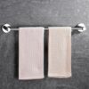 Single Towel Bar | SS304 Matte Stainless Steel Wall-Mounted Bathroom Rack