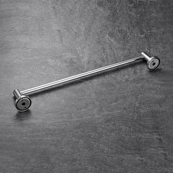 Single Towel Bar | SS304 Matte Stainless Steel Wall-Mounted Bathroom Rack