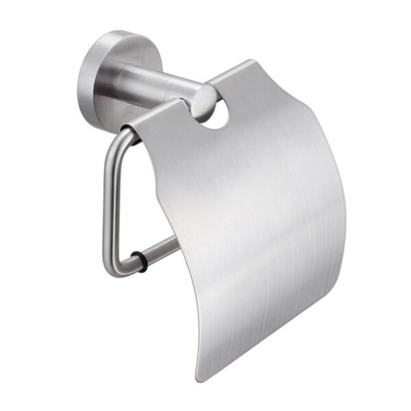 Tissue Holder | Matt Finish SS304 Stainless Steel Wall-Mounted Paper Dispenser