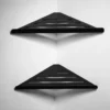 Corner Soap Holder | SS304 Matte Black Triangular Soap Saver
