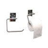 N268 – Slim Square ( SS304 ) Tissue Holder 2 Slim Square Tissue Holder | SS304 Stainless Steel Pivoting Paper Holder with Rectangular Base