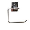N268 – Slim Square ( SS304 ) Tissue Holder 3 Slim Square Tissue Holder | SS304 Stainless Steel Pivoting Paper Holder with Rectangular Base