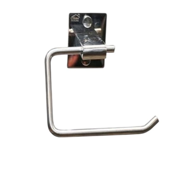 N268 – Slim Square ( SS304 ) Tissue Holder 3 Slim Square Tissue Holder | SS304 Stainless Steel Pivoting Paper Holder with Rectangular Base
