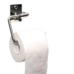 N268 – Slim Square ( SS304 ) Tissue Holder 4 Slim Square Tissue Holder | SS304 Stainless Steel Pivoting Paper Holder with Rectangular Base