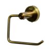 Tissue Holder | SS304 Stainless Steel Round Base Paper Holder – Antique Brass Finish