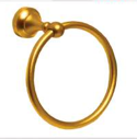 N281 High Density Towel Ring Champagne Gold 2 High Density Towel Ring | Champagne Gold Circular Hand Towel Holder with Domed Base