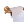 Tissue Holder | Champagne Gold High-Density Alloy Paper Holder with Decorative Base