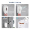 ABS Plastic Foam Soap Dispenser | 1000ml White Manual Push-Button Unit