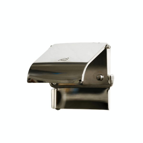 Heavy Duty Tissue Holder | Mirror Finish Stainless Steel with Reinforced Base