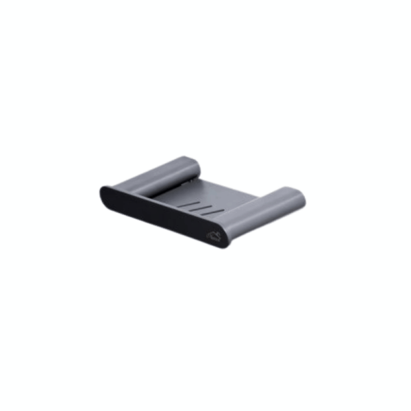 N311 – Premium Gun Grey Soap Holder 2 Premium Gun Grey Soap Holder | Contemporary Aluminum Wall-Mounted Soap Saver
