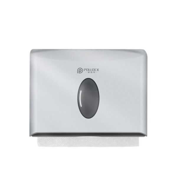 Commercial Serviette Dispenser | ABS White Heavy-Duty Wall-Mounted Paper Towel Holder
