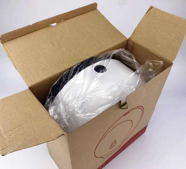 9cam/2.6.1/iPhone 7/10.3.3/CN/B/9/40 Universal Jumbo Tissue Holder | ABS White Heavy-Duty Dispenser with Removable Adaptor Panel