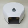 N319 – ABS White Jumbo Tissue Holder 18 Universal Jumbo Tissue Holder | ABS White Heavy-Duty Dispenser with Removable Adaptor Panel