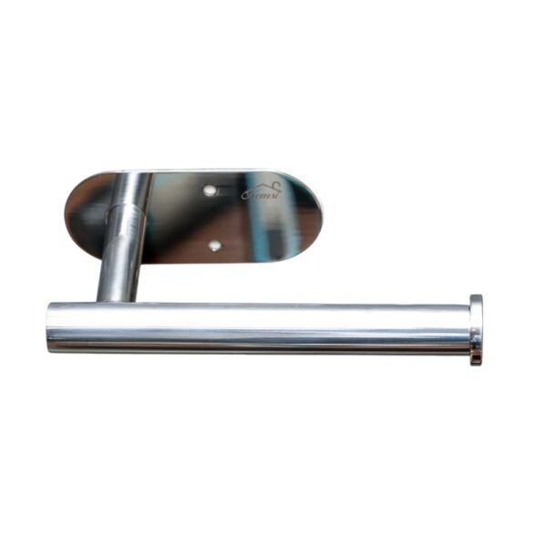 N338 – Tissue Holder ( 3m or Screw Option ) – Mirror 2 Tissue Holder | Mirror Finish SS304 Stainless Steel Paper Holder with Dual Mounting Options