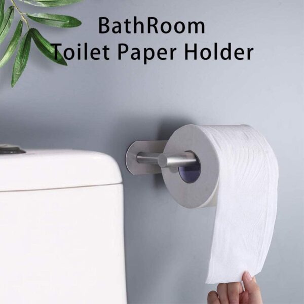 N338 – Tissue Holder ( 3m or Screw Option ) – Mirror 4 Tissue Holder | Mirror Finish SS304 Stainless Steel Paper Holder with Dual Mounting Options