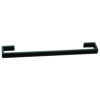 Premium Square Towel Bar | Matte Black Concealed-Screw Designer Bathroom Rail