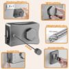 3-Meter Heavy Duty Retractable Clothesline | Wall-Mounted Adjustable Laundry Line with Tension Lock