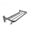 Towel Shelf | 60cm Stainless Steel Multi-Function Rack with 8 Hooks