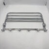 Towel Shelf | 60cm Stainless Steel Multi-Function Rack with 8 Hooks