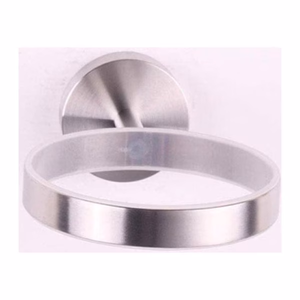 Stainless Steel Toilet Brush | Mirror-Finish Wall-Mounted Set with Stainless Steel Canister