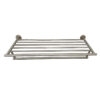 N240 – SS304 MATT , Towel Rack 60cm 4 Matt Towel Rack | 60cm Stainless Steel Tiered Shelf with Lower Drying Bar