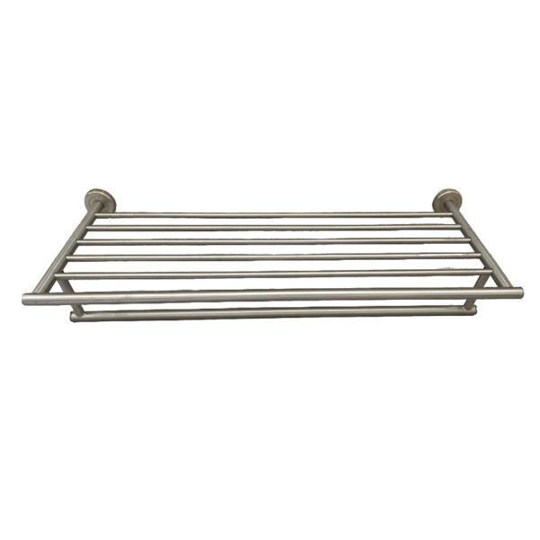 N240 – SS304 MATT , Towel Rack 60cm 4 Matt Towel Rack | 60cm Stainless Steel Tiered Shelf with Lower Drying Bar