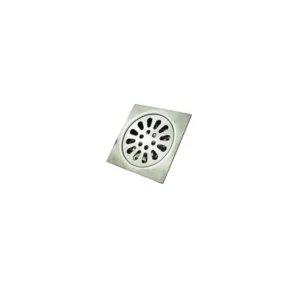 Floor Strainer | 10cm x 10cm Square Polished Stainless Steel Drainage Grate